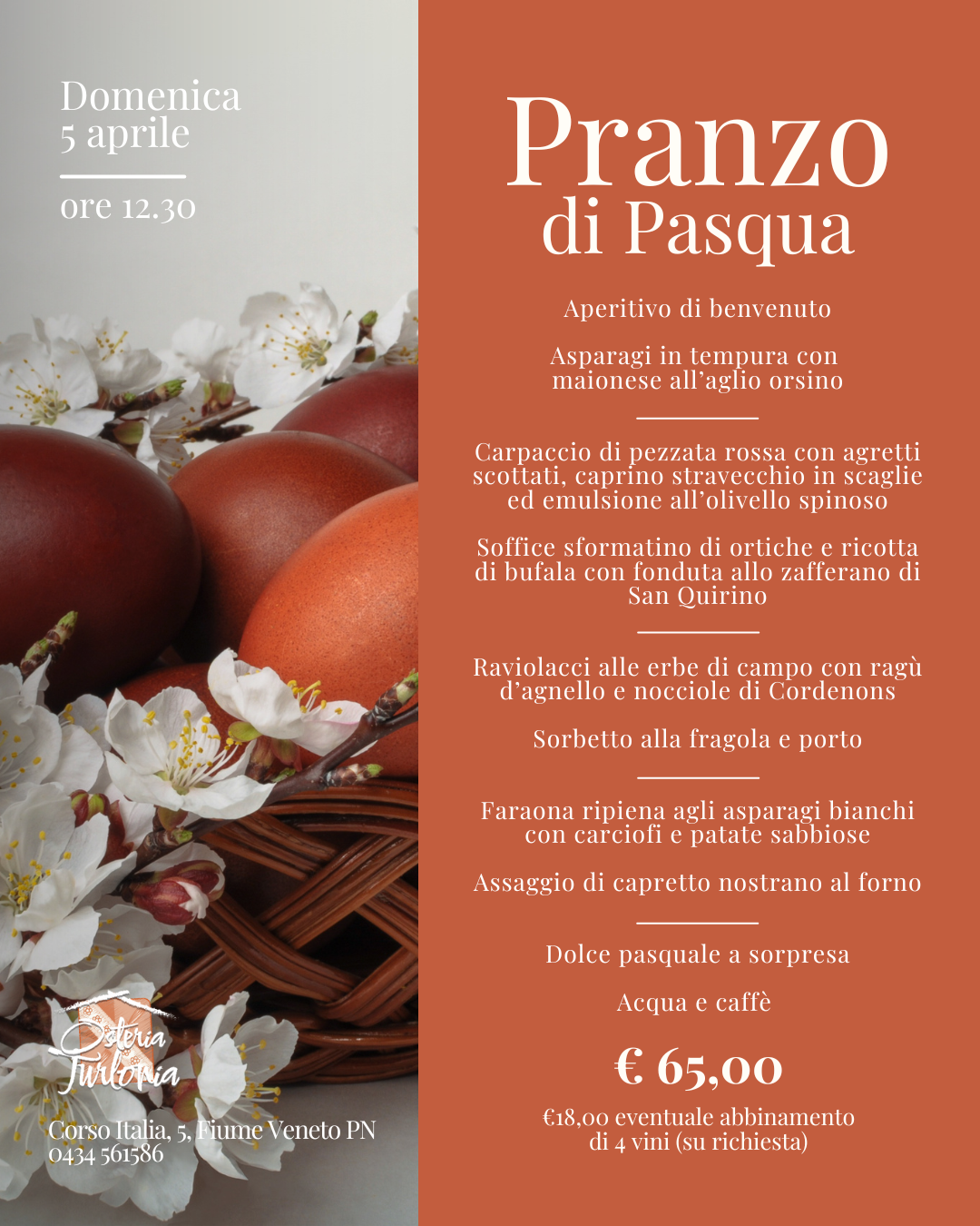 Turlonia Fiume Veneto ristorante 